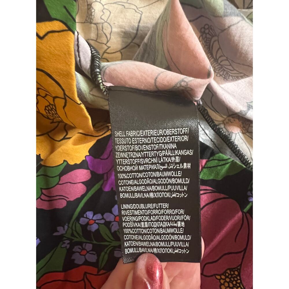 FARM Rio Black Bucolic Garden Maxi Dress NWOT XS (B20408) - Picture 12 of 12